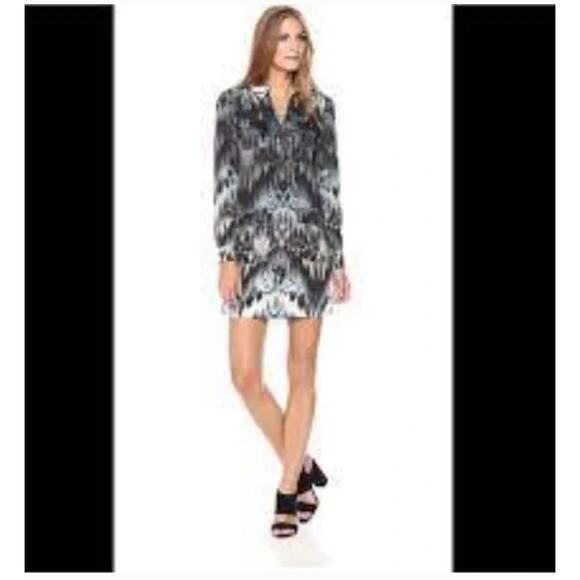 Haute Hippie She Too Will Rise Lace Up Dress Size 2 NWT - Picture 14 of 15